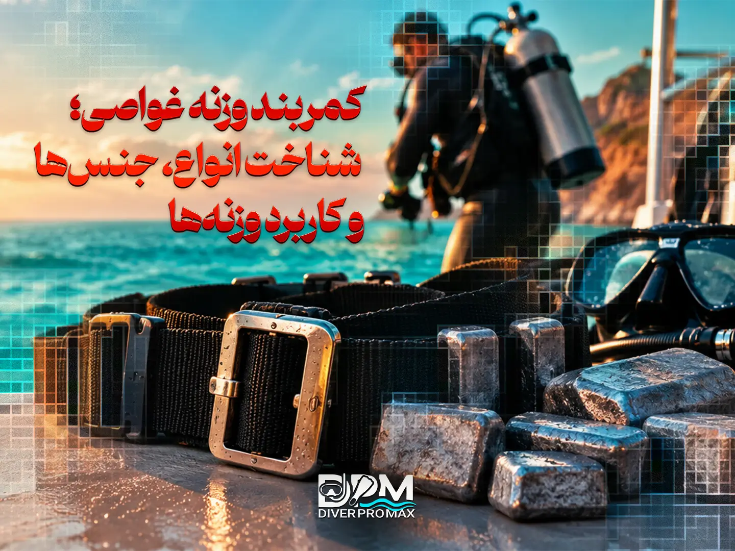 کمربند وزنه غواصی؛ آشنایی با انواع کمربند و وزنه‌های غواصی